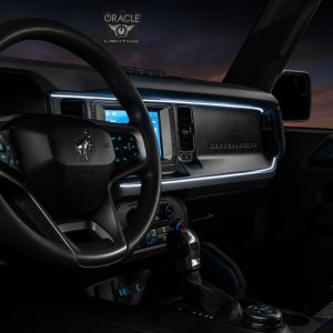 Ford Bronco LED Interior Dash Lighting Kit - ORACLE Lighting - ColorSHIFT Dynamic - Dynamic ColorSHIFT - `21-`25
